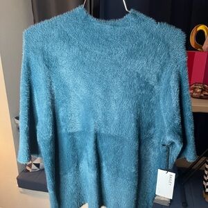 #87 - Bailey 44 Blue 3 Quarter Sleeve Sweater Shirt NWT